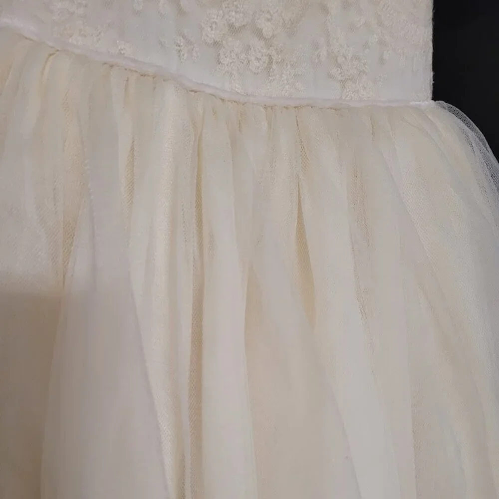 Ralph Lauren Little Girls Formal/Baptism/Christening/Holiday Dress 12M